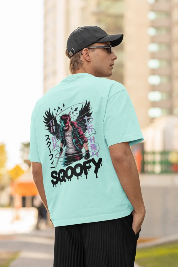 Winged Vigilante Oversized Tee