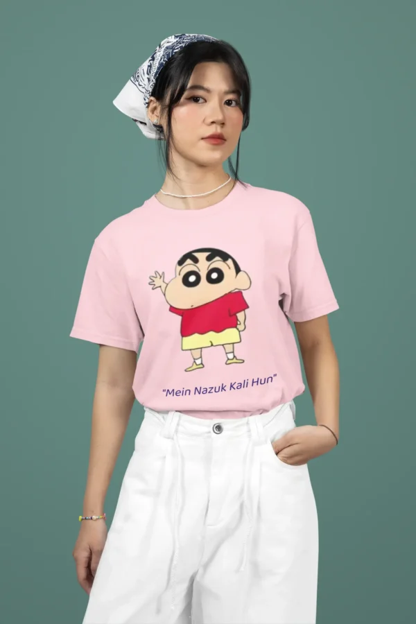 Shinchan's "Nazuk Kali" Oversized Tee
